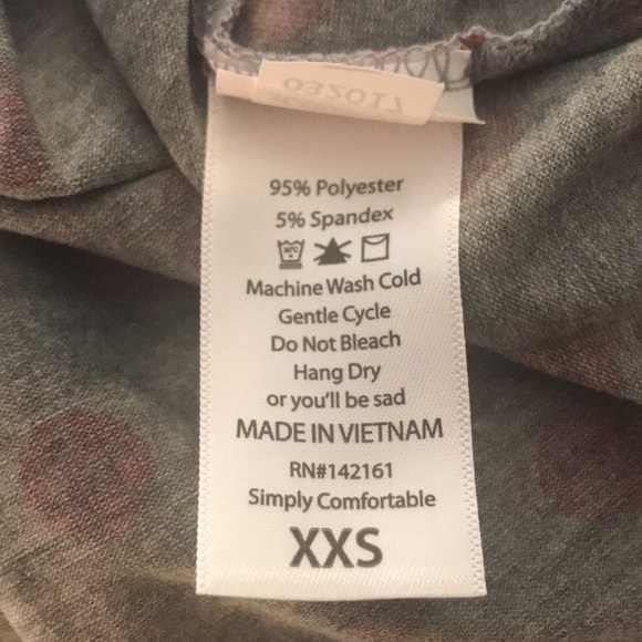 🆕 LuLaRoe •Disney• Minnie Mouse Polka Dot Irma Tunic - Picture 6 of 8